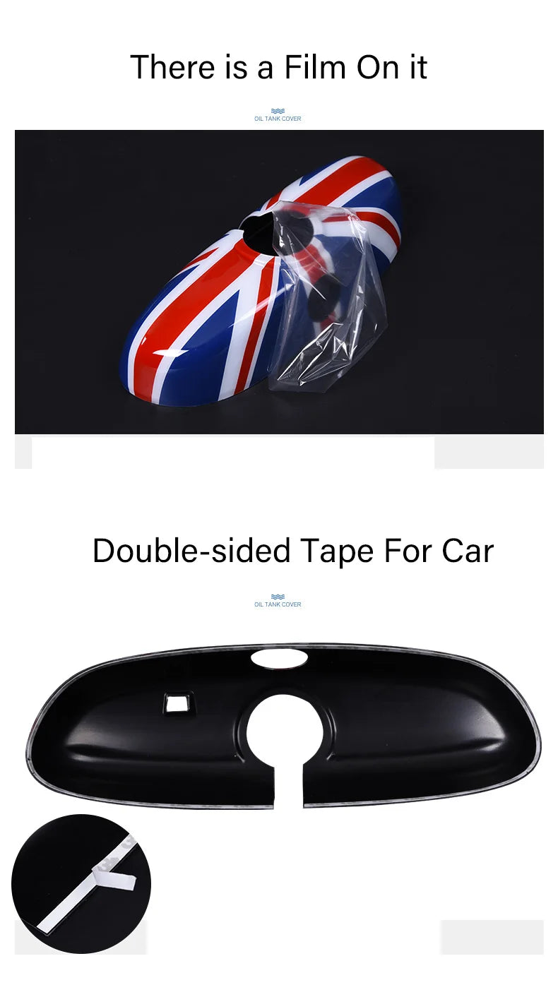 Rear View Mirror Cover Shell Car Accessories For Mini Cooper COUNTRYMAN CLUBMAN F54 F55 F56 F57 F60 R55 R56 R57 R58 R59 R50 R53