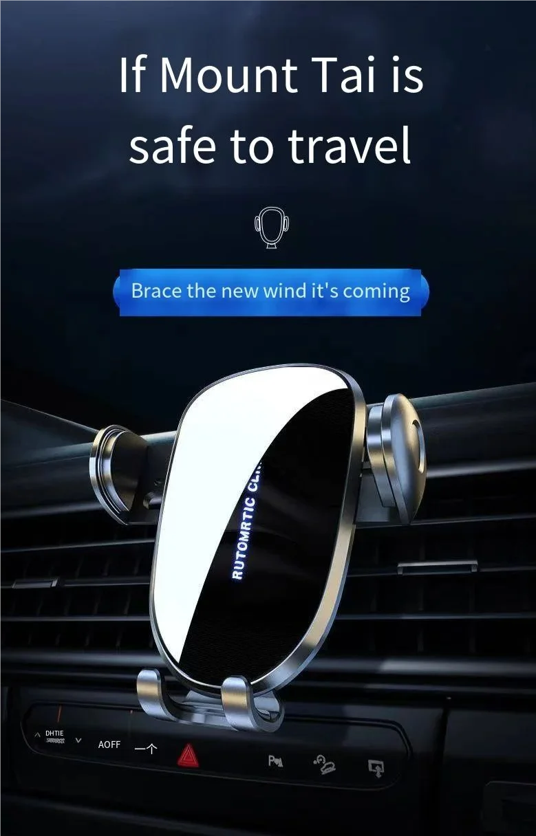 LIMUD Car Phone Holder Special Fixed Base For AUDI A6 C8 A7 C9 2019-2024 Wireless Charger Bracket Auto Interior Accessories