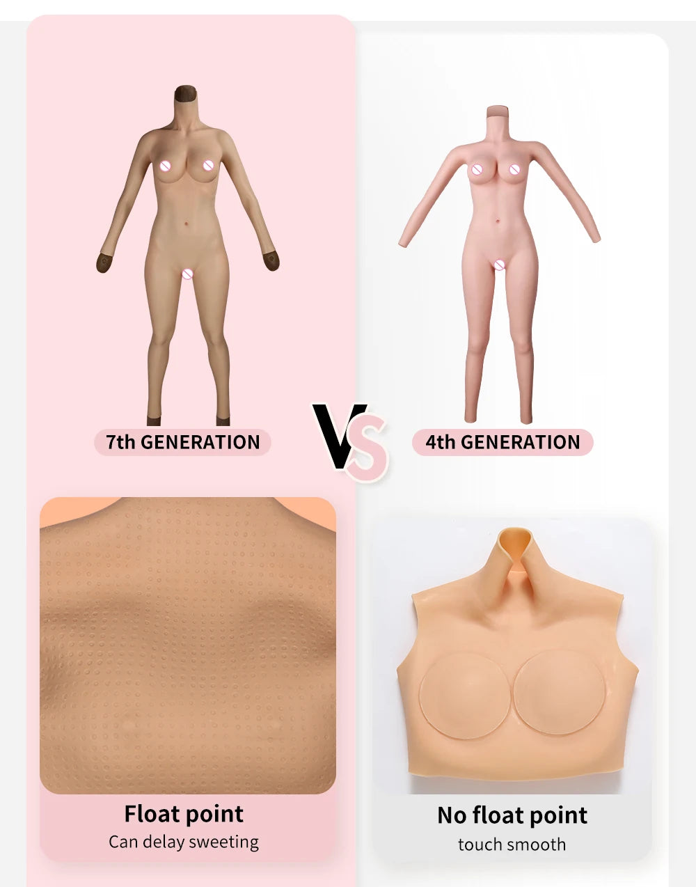 EYUNG Bodysuit Crossdressing Pussy Body Suit Cosplay Silicone Breasts Shemale Full Silicone Bodysuits Sissy Underwear Panties