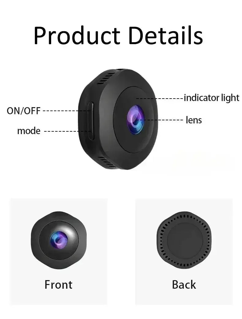 4K 1080p HD Mini Wireless Camera Portable Cam Invisible Night Version Camcorder Wifi Remote Monitor Video Voice Recorder Cameras