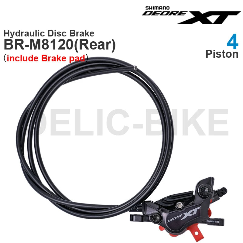 SHIMANO DEORE XT M8100 M8120 Hydraulic Disc Brake BL-M8100 Brake Lever  BR-M8100 BR-M8120 Brake Caliper Parts Original