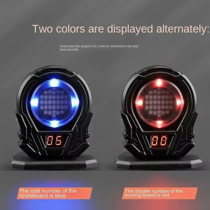 Christmas gifts mini infrared Dart Target Laser Training Target Induction Laser Target Auto-Scoring Target Sound Light Feedback