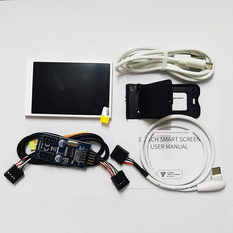 3.5-Inch Computer Status Monitoring Sub-Screen IPs Full View 60fps 480 * 320usb-C Chassis Aida64 Free