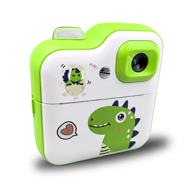 Kids Thermal Print Camera Instant Photo Printing Camera 1080P HD Digital Camera Toys Parent-child Interaction Camera Toys Gifts