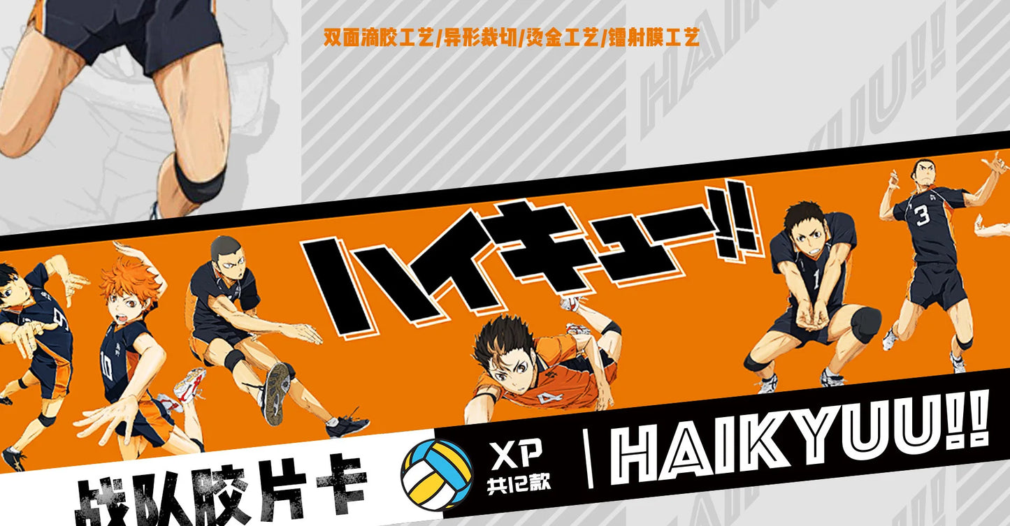 Haikyuu CardsThe Junkyard Showdown Is Coming Hotly with A Passionate Opening Classic Collectible Card Toys and Gifts
