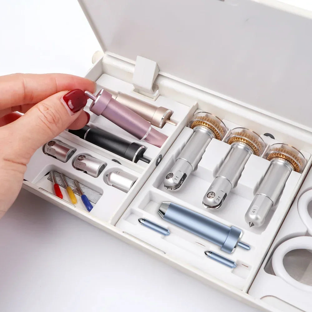 4pcs/Set Tools Storage Inserts Compatible with Cricut Maker 3&Maker Weeding Tool Kit Tray Blades Housing Tip Accessorie Organize
