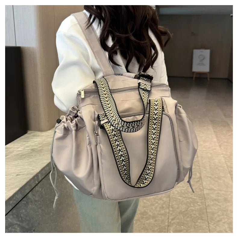 3-in-1 Mommy Bag Baby Diaper Bags Multifunctional Women's Tote Backpack Travel Duffel Airport Bags Foldable Gym Bag