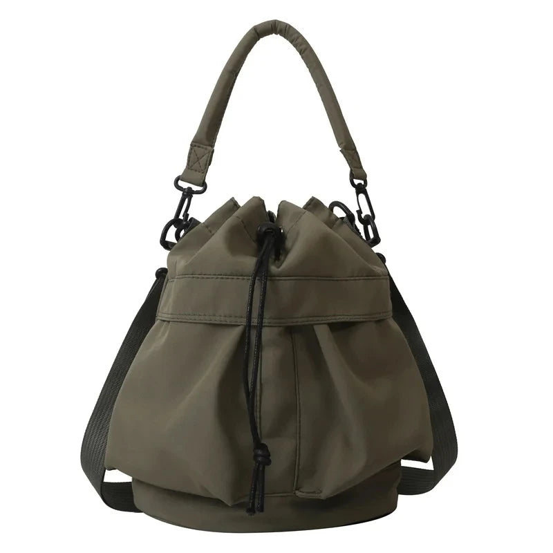 Fashionable Crossbody Bags for Women Shoulder Bag Large Capacity Oxford Women Bucket Bag Purse and Handbags