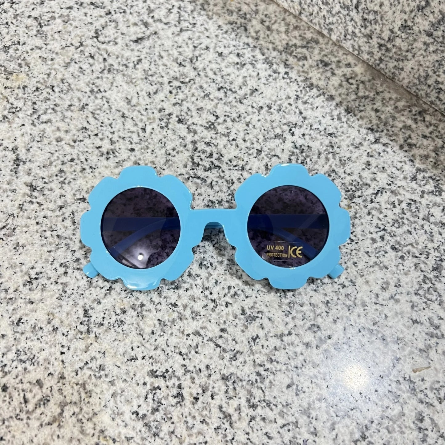 2023 new cute children's frosted glasses color series baby sunglasses