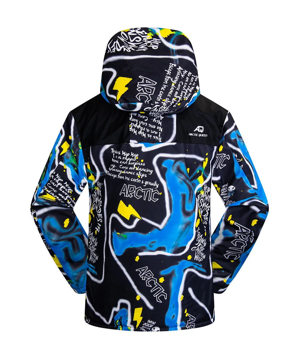 Winter Ski Suit for Men Outdoor Sports Warm Windproof Waterproof Snow Jackets Pants Male Ski Equipment Snowboard Jacket SK032