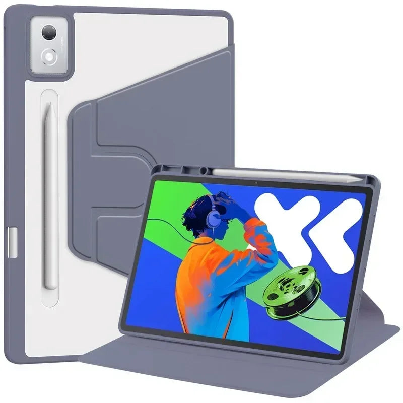 For Lenovo Tab M11 TB330FU/TB331FC 11 inch Case With Pencil Holder,Folding Stand Tablet Funda Cover For Xiaoxin Pad 2024 11 inch