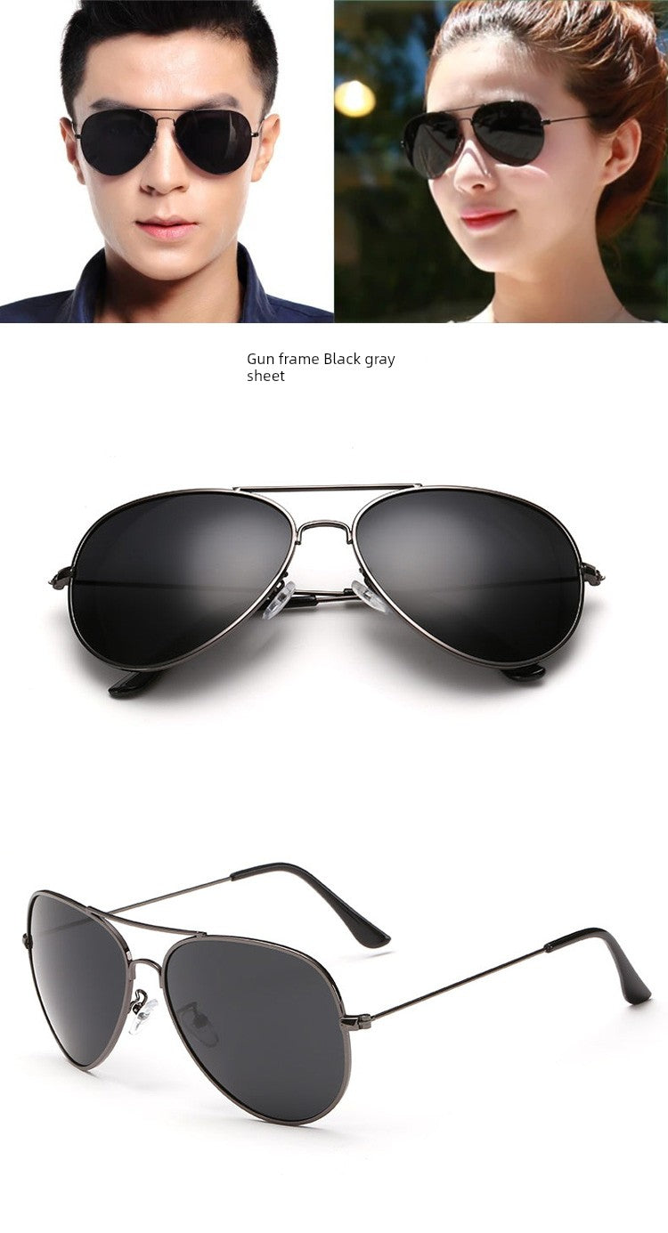 Special Offer Internet Celebrity Aviator Sunglasses Colorful Star Sunglasses Men and Women Same Fashion Couple UV Protection Drivers' Sunglasses