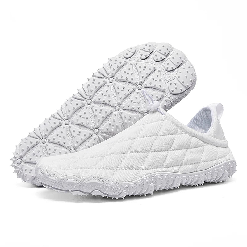 Men Barefoot Aqua Swim Walking Shoes Wide Toe Minimalist Comfortable Walking Shoes Non-Slip for Swim Beach