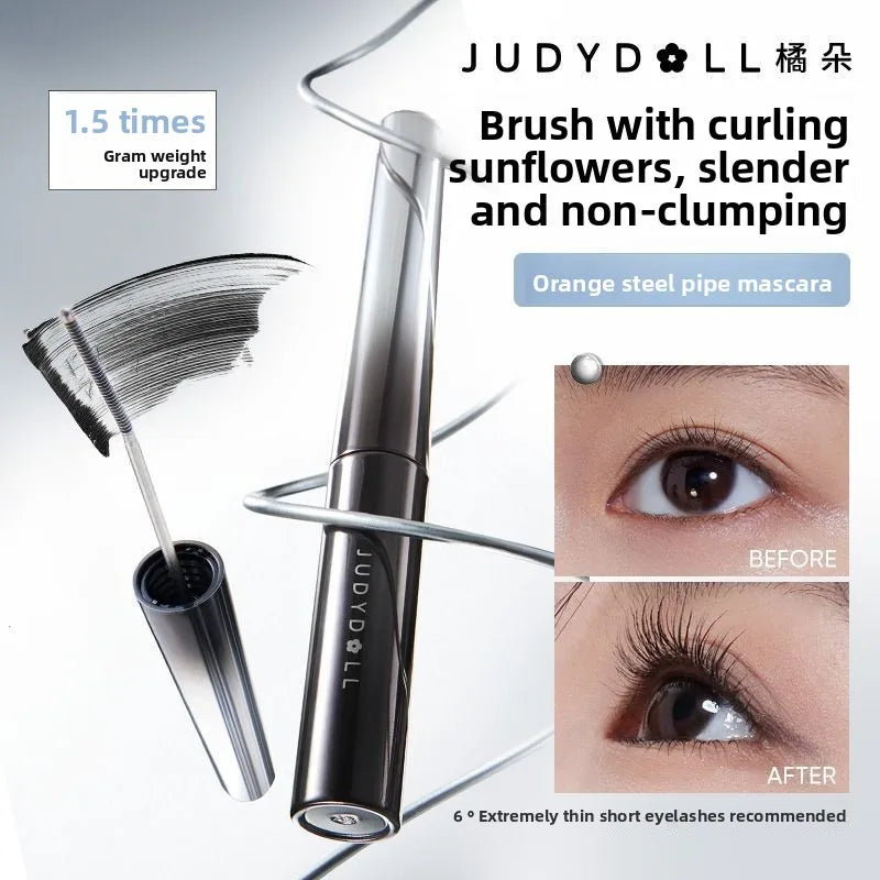 Judydoll Hardcore Hold Waterproof Sweatproof Lengthening Curling Mascara & Lash Primer - Smudge-proof Long-lasting Volume Makeup