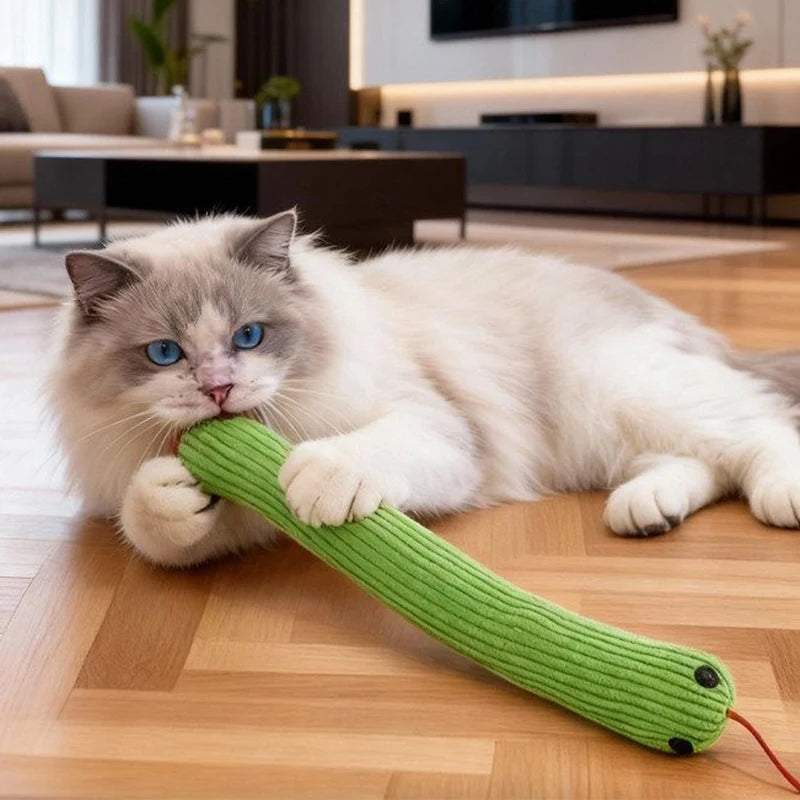 Hot Sale Dog Toy Snake Interactive Toy Kitten Kick Toy Interactive Pet Toy for Indoor Cats 16.5 Inches Pet Supplies