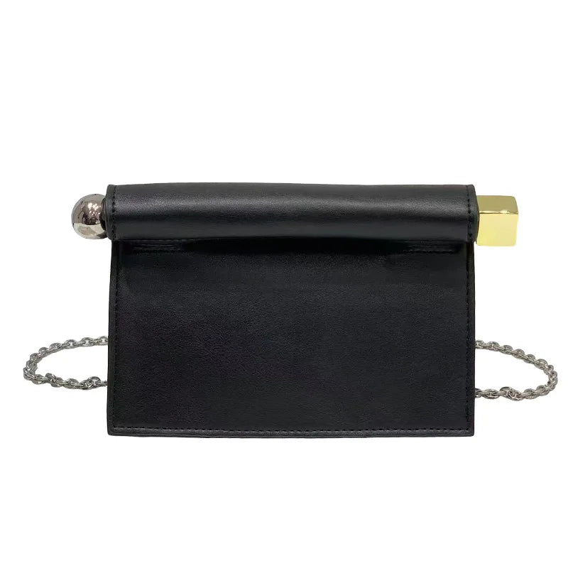 Luxury Designer Big Handbag for Women New Fashion Take-out Clutch with Metal Dreses Purses Prom Bag for Ladies Crossbody Bag