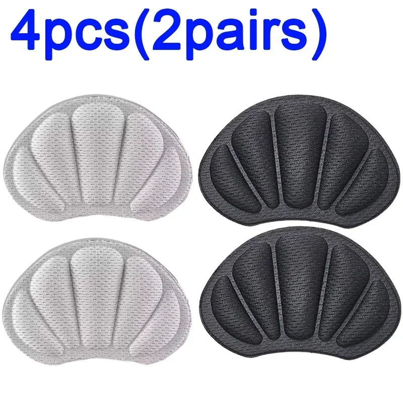 12pcs Foot Care Self-Adhesive Heel Protector Sticker Insoles for Sport Running Shoes Pad Adjustable Heel Liner Pain Relief pads