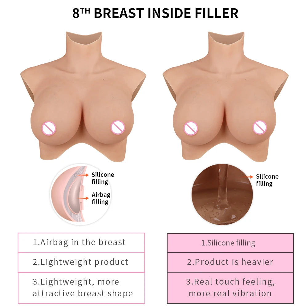 EYUNG Bodysuit Crossdressing Pussy Body Suit Cosplay Silicone Breasts Shemale Full Silicone Bodysuits Sissy Underwear Panties