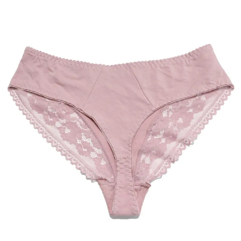 Beauwear L-5XL Plus Size Underwear Sexy G String Panties For Women cotton Thong Briefs Lingerie Female Underpants