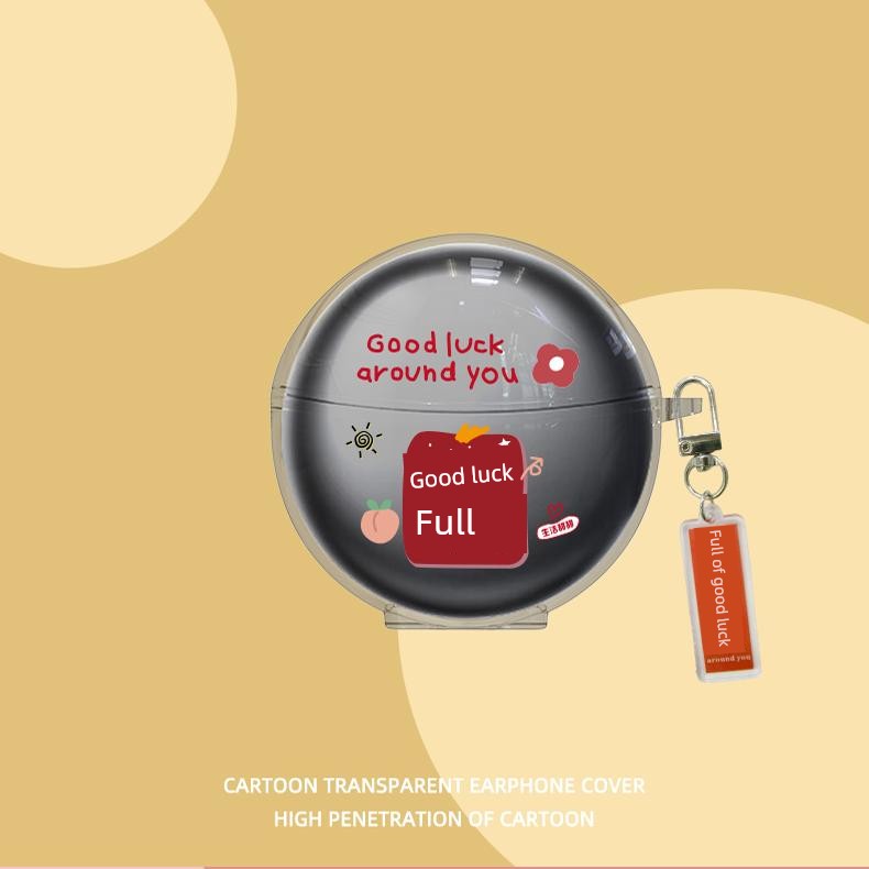 S6s Ultra Protective Case for Sanag Serena Small Nebula S6s Bluetooth Headphone Case New Arrival S6spro Transparent Silicone Earphone Case Pro Drop-Resistant Soft Case Cartoon Cute Female