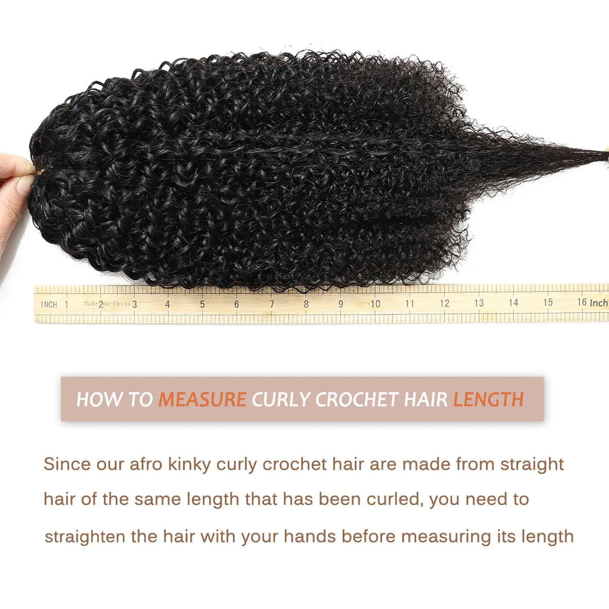 Afro Kinky Curly Crochet Hair Pre Separated Knotless Human Hair Afro Curly Bundles Crochet Human Hair Extensions For Black Women