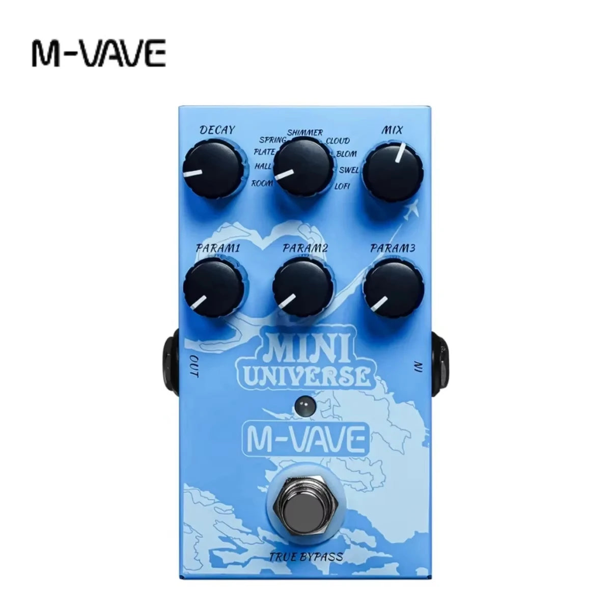 M-VAVE ABY Line Selector AB Switch Mini Guitar Effect Pedal True Bypass Guitar Bass Pedal AB Box - ABY Channel Switch Accessorie