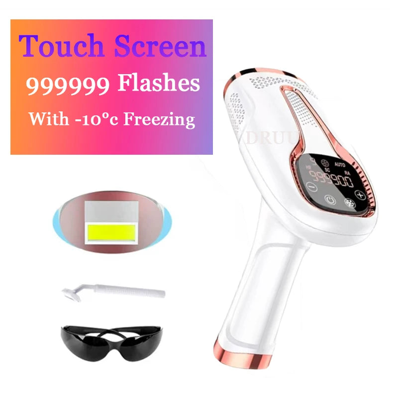999999 Flashes IPL Laser Epilator for Women Home Use Devices Hair Removal Painless Electric Epilator Bikini Dropshipping