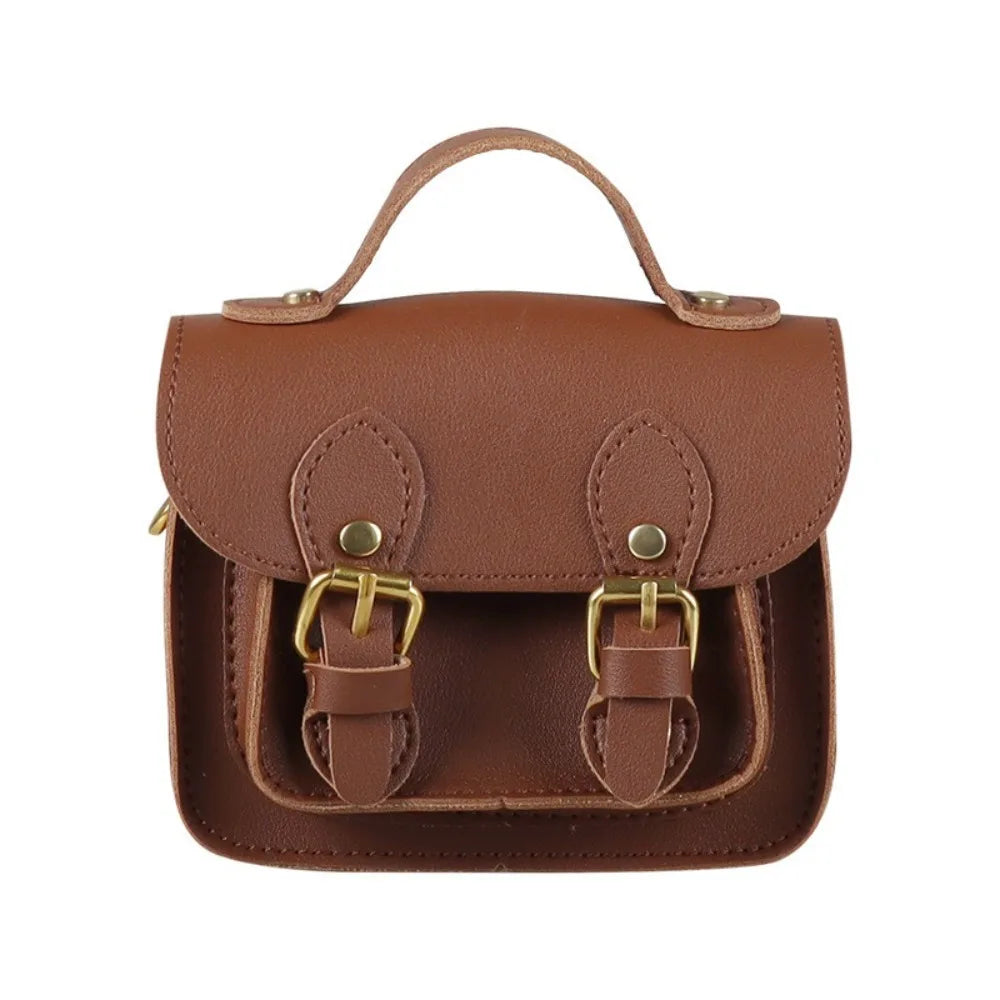 Versatile Design Children Messenger Bag Retro Style Simple Crossbody Bags Creative School Supplies Backpacks Cute For Women
