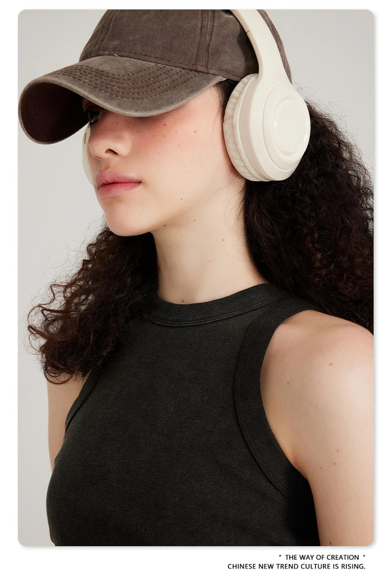 ZODF Women 2025 Hotsweet Girls Washed Cotton Tank Tops Female 315gsm Slim Pleated Arc Hem Camisole TEE Brand Tops HY0574