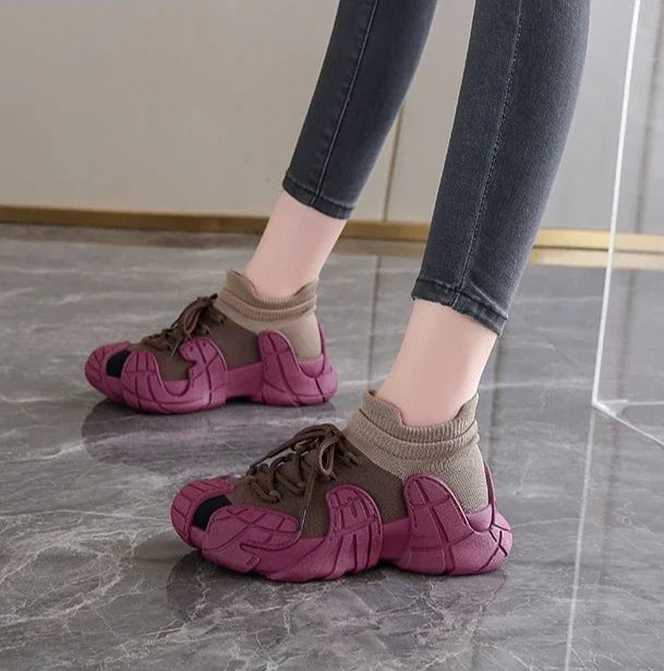 Women's Athletic Shoes Sneakers Ladies Footwear Sports Lace Up Comfortable 39 Vulcanized Shoe On Sale A Original Casual Stylish