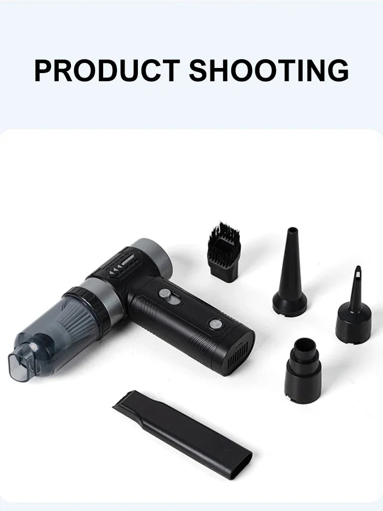 Turbo Jet Blower Powerful Air Blower Brushless Motor Turbo Fan Wind Speed Portable Dust Blower Electric Dryer Car Vacuum Cleaner