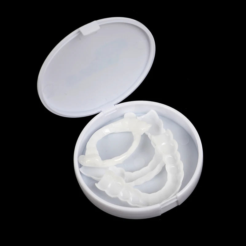 Upper and lower dental sealants, oral cleaning braces with box packaging, portable dental braces with dental sealants