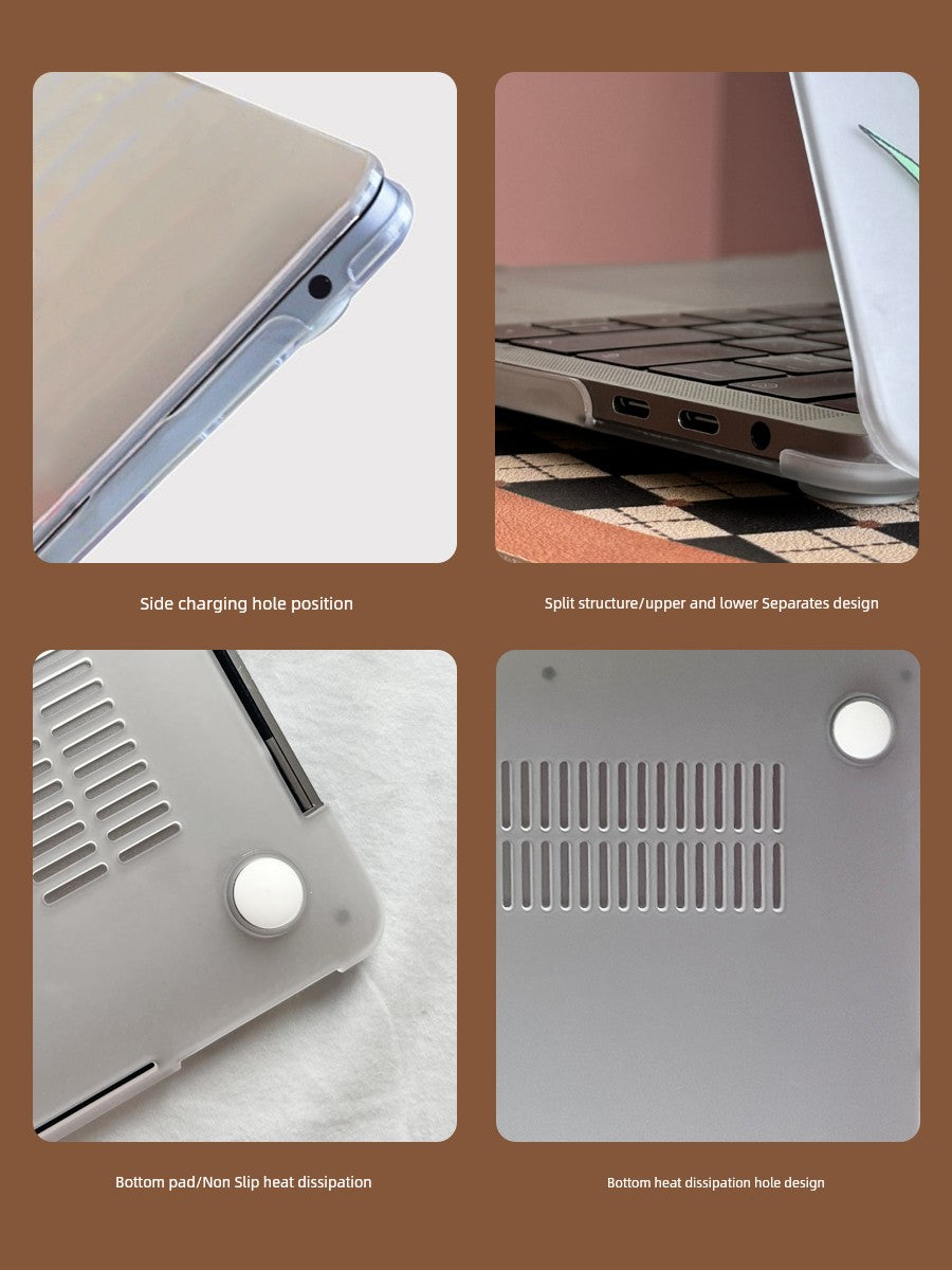 Laboratory Cute Transparent Light Protective Case