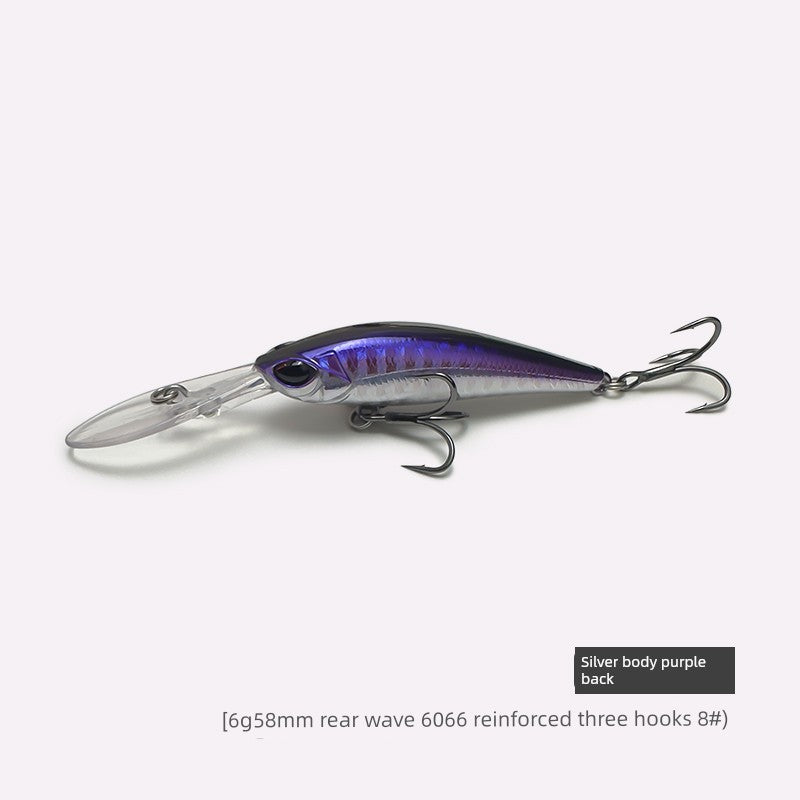 6G Long Tongue Board Speed Diving Small Mino Slow Floating Deep Diving Micro Object Lure Suspension Fishing Weever Mandarin Fish Special Kill Lure