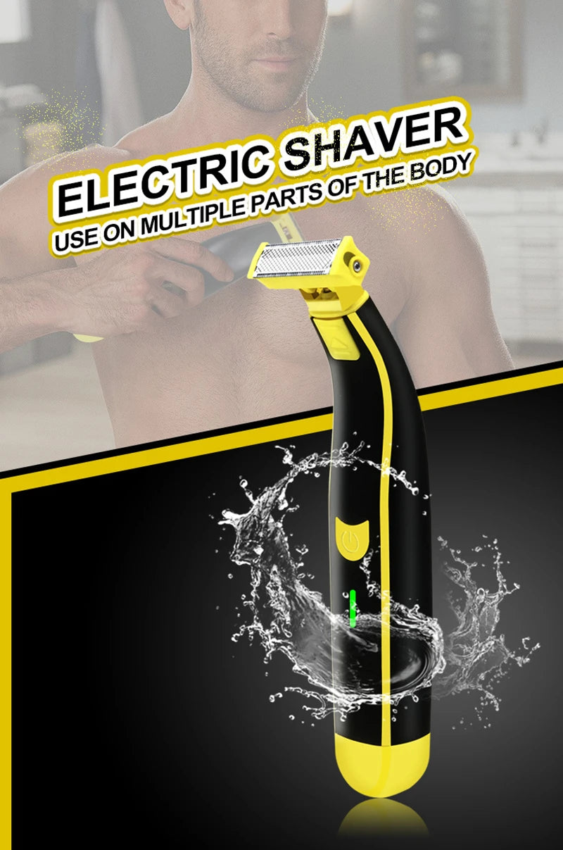 Haircut Mens Shaver Razor Sensitive Areas Shaving Machine Men Hair Removal Epilator Trimmer for Bikini Body