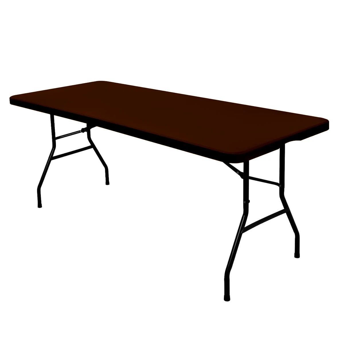 1 Pc 4/6/8ft Spandex Tablecloth Elastic Fitted Stretch Rectangular Tablecloth Washable and Wrinkle Resistant Patio Table Cover