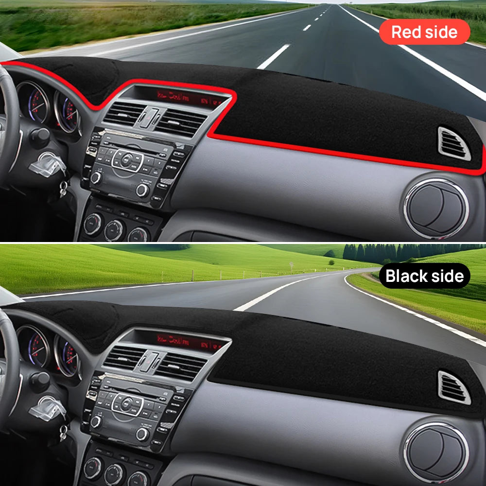 Car Accessories For Mazda 6 GH 2008 2009 2010 2011 2012 Dashboard Cover Sun Shade Mats Avoid Light Pads Instrument Panel Carpets