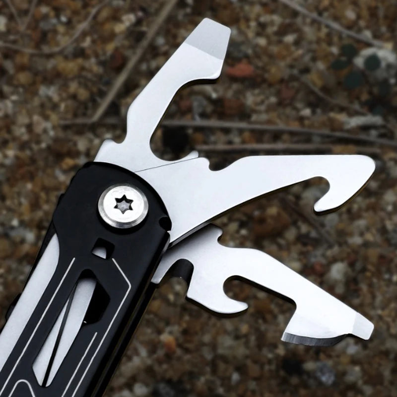 Outdoor Camping Folding Tool Pliers Organizer Opening Jars Bottles Tool Pliers Multi Purpose Pockets Hand Tools Electrician
