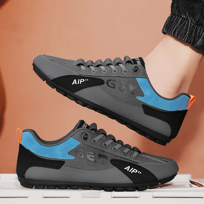 Four Season Shoes Men's Shoes Niche High-quality Men's Walking Shoes Outdoor Comfortable Non Slip Shoe Lightweight Student Shoes