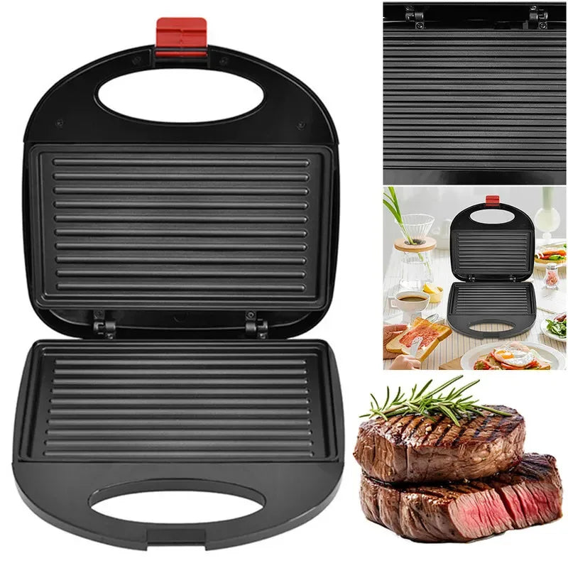750W Nonstick Electric Waffle Maker Cooking Kitchen Appliances Non-stick Iron Pan Breakfast Waffles Machine Sandwich Maker Press