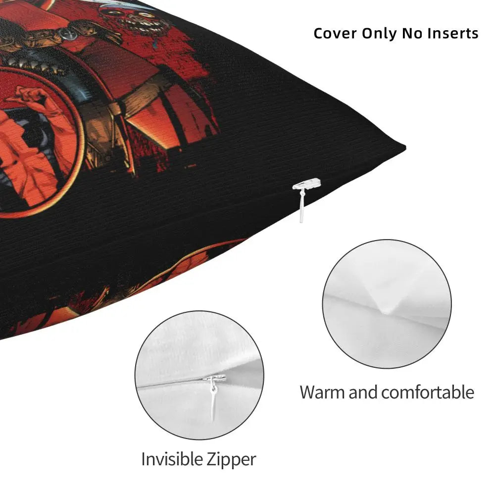 Custom Deadpool Wolverine Cartoon Manga Cushion Cover Soft Cute Pillows