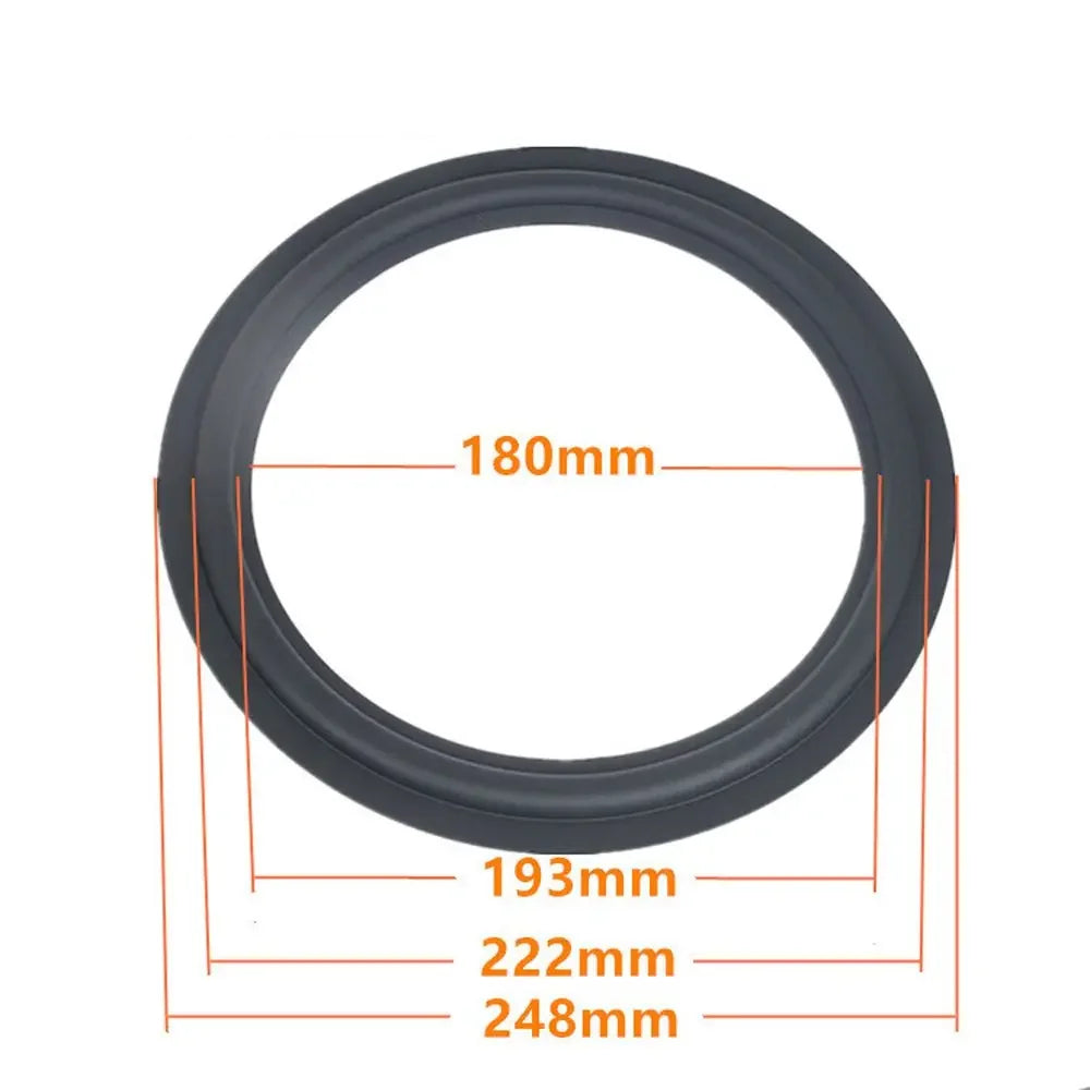 Subwoofer Audio Speaker Rubber Edge Suspension Edge Ring Speaker Repair Accessories Speaker Folding Edge Ring Folding Ring