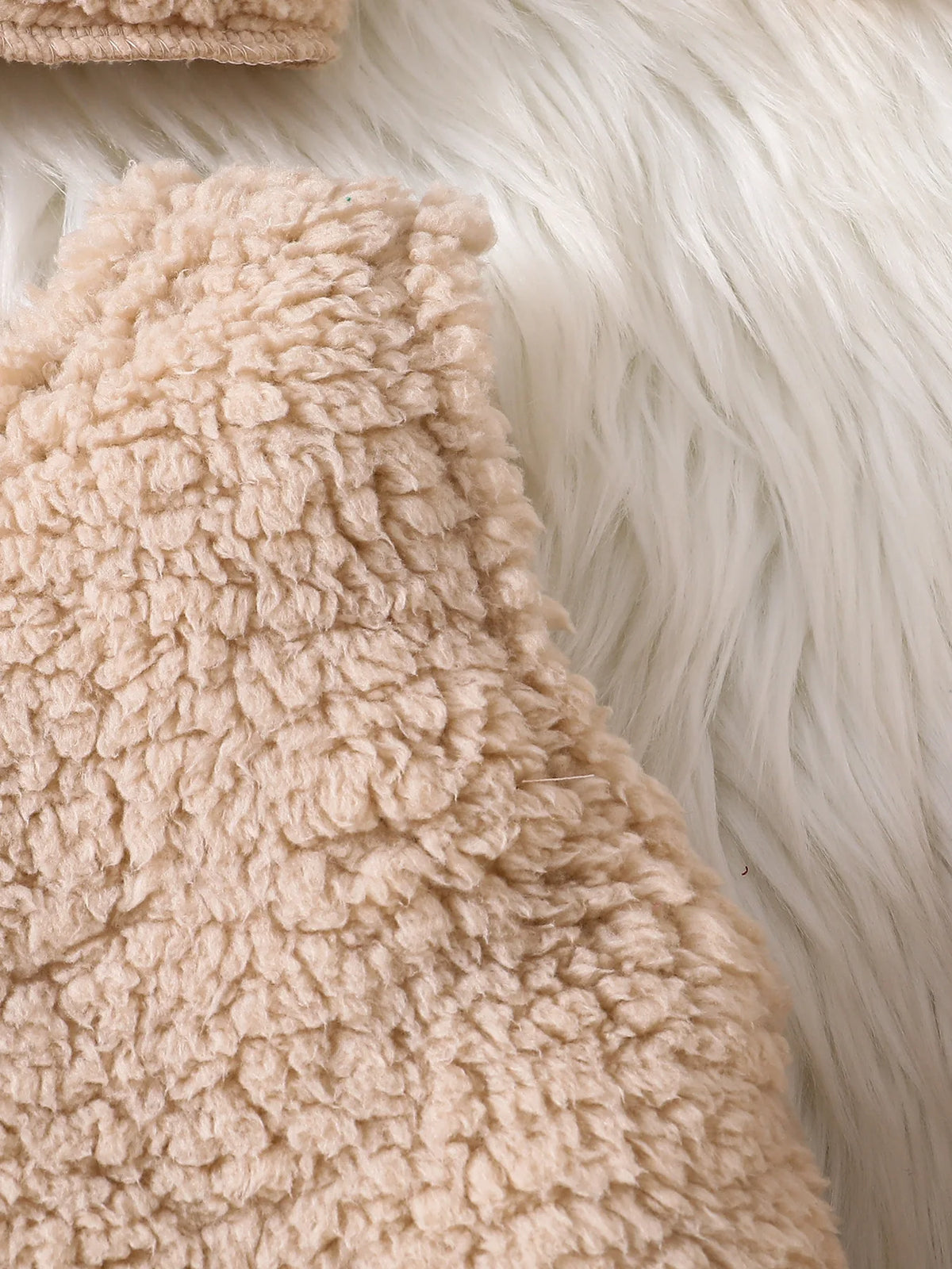 Newborn Baby Sherpa Romper Sleeveless Hooded Sheep Horn Bodysuit Cute Animal Onesie Toddler Warm Jumpsuit Winter Playsuit.