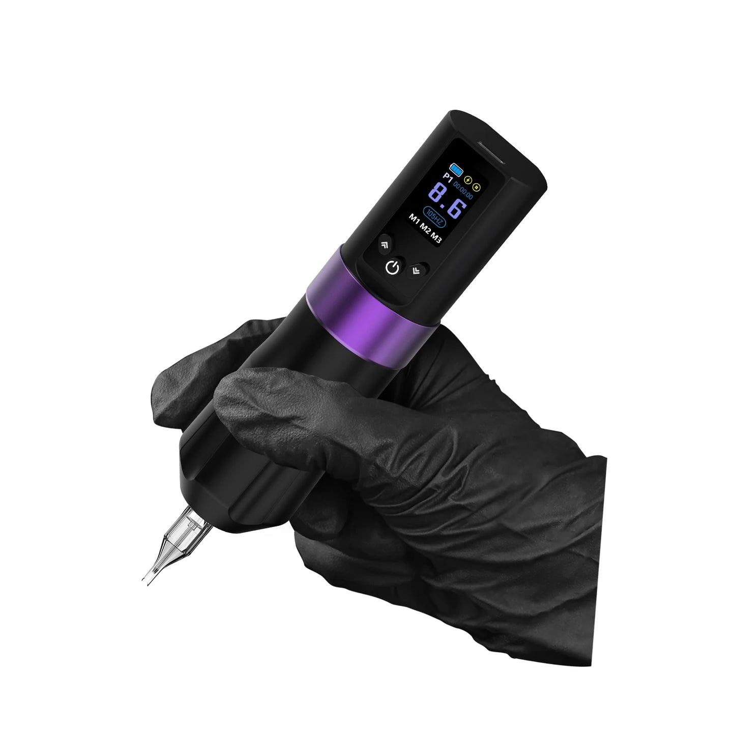 DQFART Wireless Tattoo Pen 10000 Rmp For Permanent Makeup Tattoo Machine for Professional Tattoo Artists Tattoo Supplies