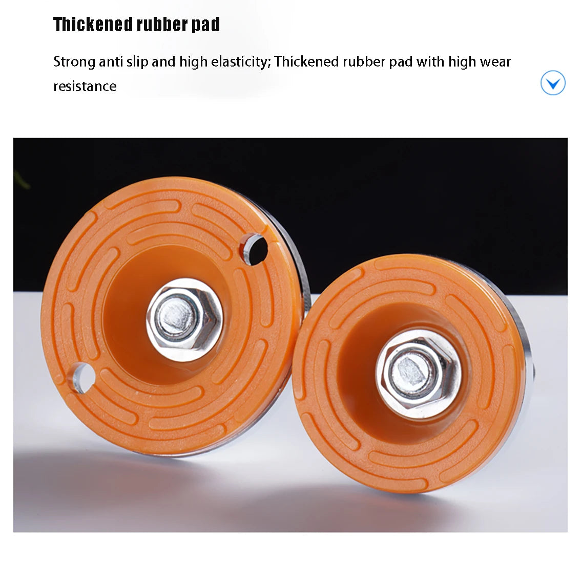 40 50 60 Heavy Metal Foot Cup/Fixed Foundation Screw/Adjustable Foot/Anti Slip Shock Absorber Support Foot M8 M10 M12 M14 M16