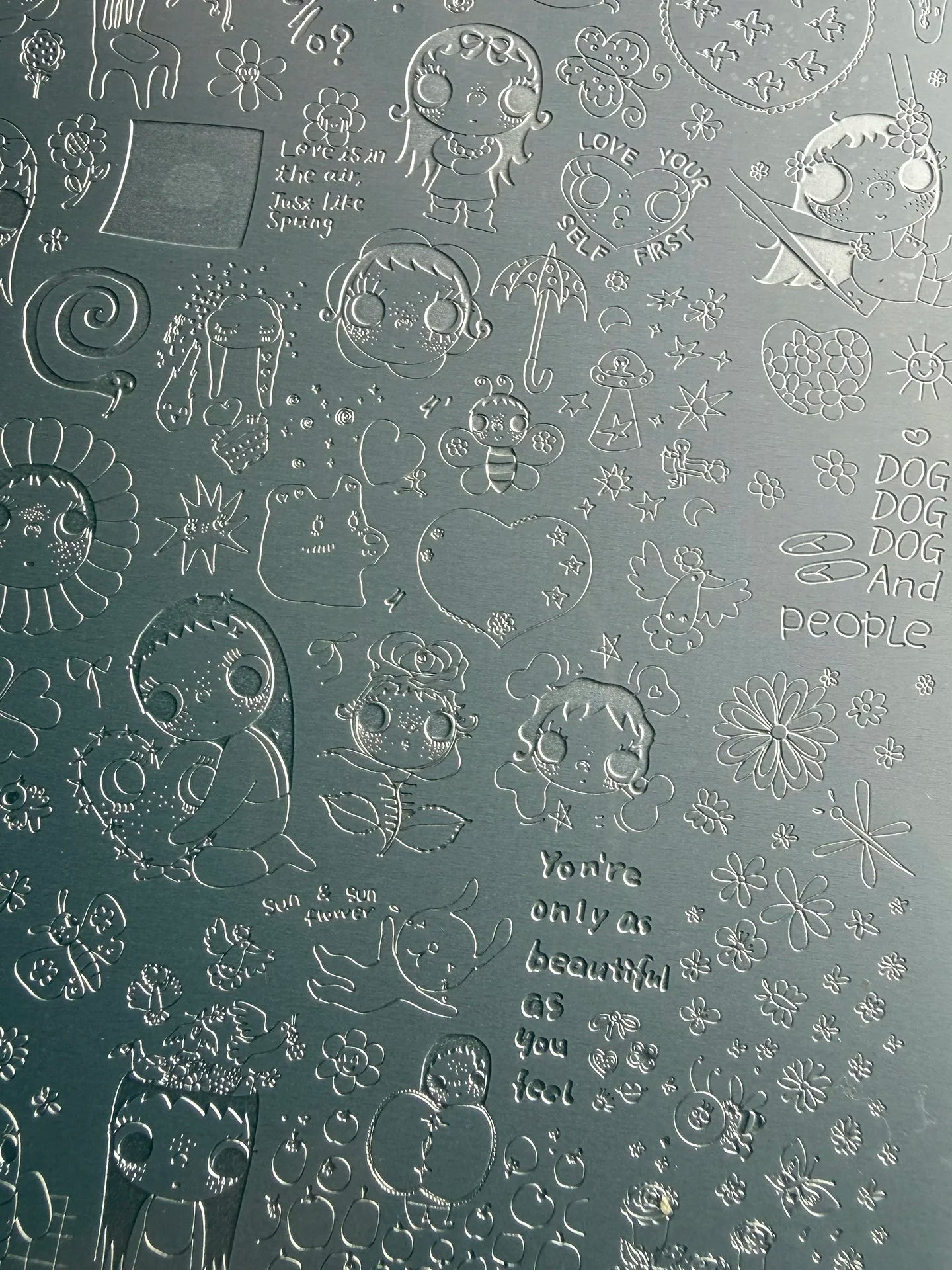 XMQ NAIL ART STAMPING PLATES LINES TEMPLATES LETTERS IMAGEPLATES