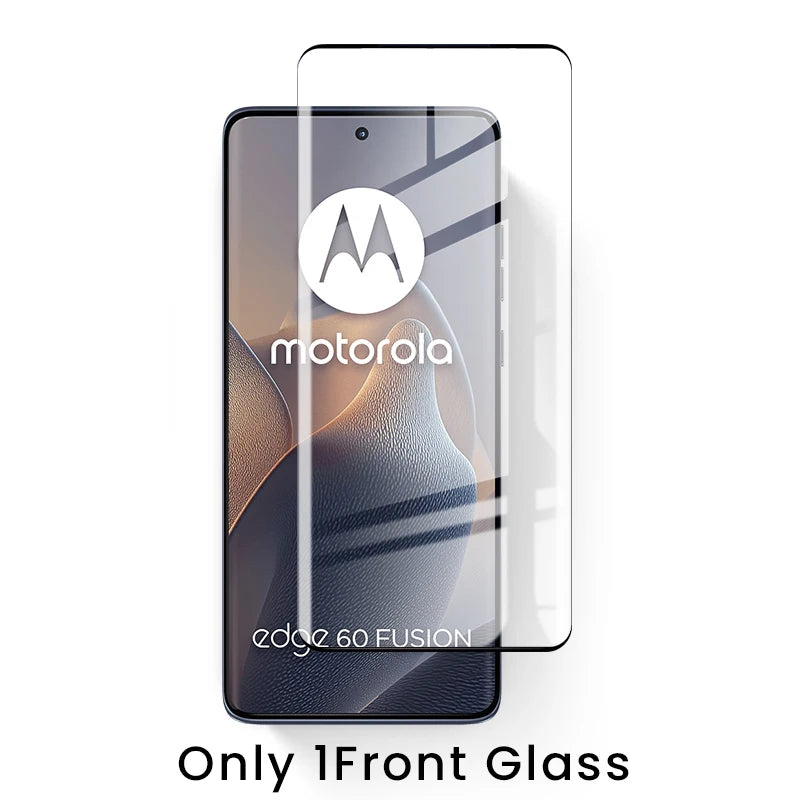 Edge60Fusion 6To1 9D Curved Glass Screen Protector For Motorola Edge 60 Fusion 5G Camera Protective Glass On Edge60 Pro 60Fusion