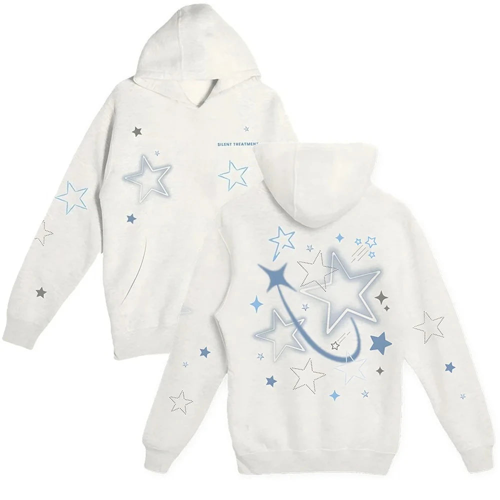 Silent Treatment Hoodies Freya Skye Fashion Clothes Winter Spring Fleece Long Sleeve Hooded Sweatshirts Male Female Pullover