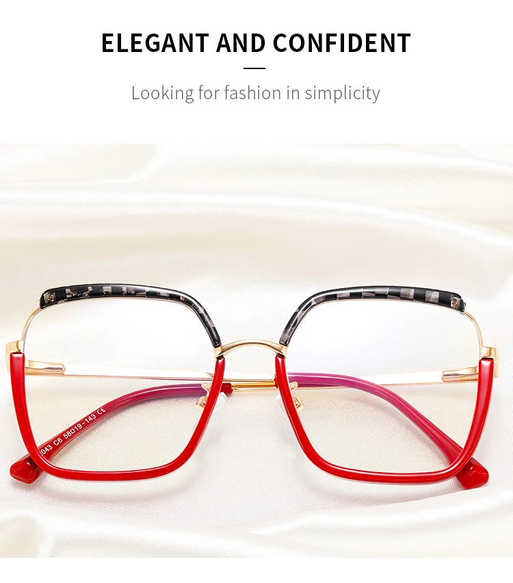 82043 Young Lady Cat Eye Eyeglasses Frame Adolescent Eyewear Eye Readig Protection Girl Glasses Graduation Delicate Gift