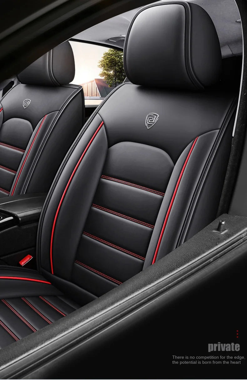 Universal Style Car Seat Cover for Volkswagen Touareg Golf ID3 ID4 X T-Cross Car Accessories Interior Details Seat Protector